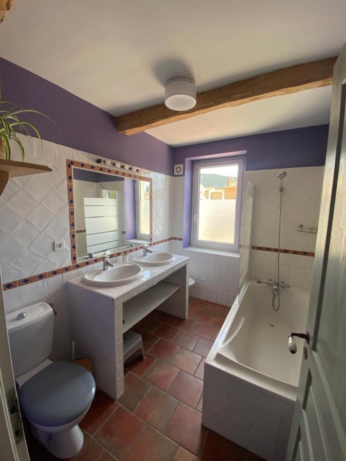 Les Volets Bleus Villa Malaucène Exteriör bild